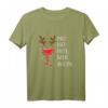 Ho Ho Hol Mir Wein Xmas Weihnachten 2021 T-Shirt – Lustiges Weihnachtsgeschenk für Bierliebhaber, Party & Feier im Winter