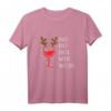 Ho Ho Hol Mir Wein Xmas Weihnachten 2021 T-Shirt – Lustiges Weihnachtsgeschenk für Bierliebhaber, Party & Feier im Winter