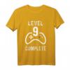 Kinder Geburtstag T-Shirt für Jungen, Gamer Level 9 - Cooles Geschenk für 9-Jährige
