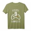 Kinder Geburtstag T-Shirt für Jungen, Gamer Level 9 - Cooles Geschenk für 9-Jährige