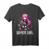 Gaming Konsole PC Zockerin T-Shirt für Mädchen – Otaku Kawaii Style, perfektes Geschenk für Gamer Girls, Tochter & Schwester