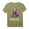 Gaming Konsole PC Zockerin T-Shirt für Mädchen – Otaku Kawaii Style, perfektes Geschenk für Gamer Girls, Tochter & Schwester