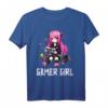 Gaming Konsole PC Zockerin T-Shirt für Mädchen – Otaku Kawaii Style, perfektes Geschenk für Gamer Girls, Tochter & Schwester