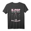 K-Pop Südkorea Korean Asiatisch Kpop T-Shirt – Perfektes Geschenk für K-Pop & K-Drama Fans, Manga & Anime Liebhaber, Bubble Tea Style