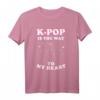 K-Pop Südkorea Korean Asiatisch Kpop T-Shirt – Perfektes Geschenk für K-Pop & K-Drama Fans, Manga & Anime Liebhaber, Bubble Tea Style