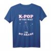 K-Pop Südkorea Korean Asiatisch Kpop T-Shirt – Perfektes Geschenk für K-Pop & K-Drama Fans, Manga & Anime Liebhaber, Bubble Tea Style