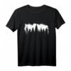 Magisches Wald Bäume T-Shirt - Naturdesign, klassisch geschnitten, umweltfreundlich & vielseitig