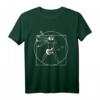 Gitarre Leonardo Da Vinci Gitarrenspieler T-Shirt - Lustiges Musik Geschenk für Männer, Frauen & Kinder, ideal als Weihnachts- oder Geburtstagsgeschenk