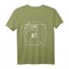 Gitarre Leonardo Da Vinci Gitarrenspieler T-Shirt - Lustiges Musik Geschenk für Männer, Frauen & Kinder, ideal als Weihnachts- oder Geburtstagsgeschenk