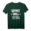 Support Small Titties Festival Rock Edition T-Shirt – Feministisches, humorvolles Party- und Festival-Shirt für Frauen, ideal als Geschenk zum Geburtstag & Valentinstag