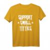 Support Small Titties Festival Rock Edition T-Shirt – Feministisches, humorvolles Party- und Festival-Shirt für Frauen, ideal als Geschenk zum Geburtstag & Valentinstag