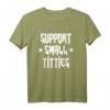 Support Small Titties Festival Rock Edition T-Shirt – Feministisches, humorvolles Party- und Festival-Shirt für Frauen, ideal als Geschenk zum Geburtstag & Valentinstag