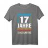 Lustiges 17. Geburtstag T-Shirt - Endlich 17 Jahre Geschenk für Jungen und Mädchen, Perfekt für die Geburtstagsparty