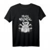Heavy Meowtal Katze Heavy Metal Musik T-Shirt – Für Metal Fans, Katzenliebhaber und Bandmitglieder als Geschenk für Konzerte