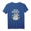 Heavy Meowtal Katze Heavy Metal Musik T-Shirt – Für Metal Fans, Katzenliebhaber und Bandmitglieder als Geschenk für Konzerte