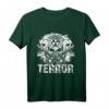 Terror Terrorcore Speedcore Uptempo Hardcore T-Shirt mit Totenköpfen – Extremes Rave- und Gabber-Geschenk für Hardcore-Fans