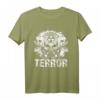 Terror Terrorcore Speedcore Uptempo Hardcore T-Shirt mit Totenköpfen – Extremes Rave- und Gabber-Geschenk für Hardcore-Fans
