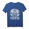 Terror Terrorcore Speedcore Uptempo Hardcore T-Shirt mit Totenköpfen – Extremes Rave- und Gabber-Geschenk für Hardcore-Fans