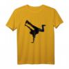 Bunter Hip-Hop Break-Dancer Power Move B-Boy Flexing T-Shirt – Perfektes Geschenk für Streetdance, Breakdance & Tanzliebhaber zu Weihnachten & Geburtstag