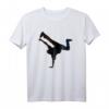Bunter Hip-Hop Break-Dancer Power Move B-Boy Flexing T-Shirt – Perfektes Geschenk für Streetdance, Breakdance & Tanzliebhaber zu Weihnachten & Geburtstag