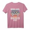 Großer Bruder 2021 Geschenk für Gamer & Zocker - Lustiges Geschwister Baby Shower T-Shirt zur Schwangerschaftsverkündung