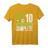 Level 10 Gamer T-Shirt zum Geburtstag - Lustiges Retro Zocker Outfit für Jungen, Mädchen, Kinder und Erwachsene