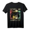 HapDuck Gamer Level 40 Complete Gaming Geschenk T-Shirt – Perfektes Outfit für Videospiel-Fans und Geburtstagskinder