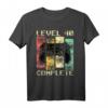 HapDuck Gamer Level 40 Complete Gaming Geschenk T-Shirt – Perfektes Outfit für Videospiel-Fans und Geburtstagskinder
