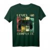 HapDuck Gamer Level 40 Complete Gaming Geschenk T-Shirt – Perfektes Outfit für Videospiel-Fans und Geburtstagskinder