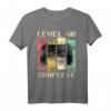 HapDuck Gamer Level 40 Complete Gaming Geschenk T-Shirt – Perfektes Outfit für Videospiel-Fans und Geburtstagskinder