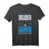 Ich habe zwei Titel Bruder und Gamer - Lustiges Gaming T-Shirt für Gamer, Zocker und Nerds zum Geburtstag oder Weihnachten
