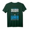 Ich habe zwei Titel Bruder und Gamer - Lustiges Gaming T-Shirt für Gamer, Zocker und Nerds zum Geburtstag oder Weihnachten