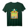 HapDuck Krusty the Clown Krusty Burger T-Shirt – Offizielles Simpsons Merchandise für Erwachsene und Kids, lustiges Geburtstagsgeschenk