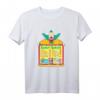 HapDuck Krusty the Clown Krusty Burger T-Shirt – Offizielles Simpsons Merchandise für Erwachsene und Kids, lustiges Geburtstagsgeschenk