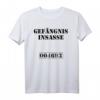 Knast Gefängnis Kostüm für Karneval, Fasching & Halloween - Lustiges Insasse T-Shirt für Männer und Frauen