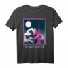 Große Welle von Kanagawa Vaporwave T-Shirt - Japanische Kultur, Retro Musik & Glitch Design für Otaku & Kunstliebhaber