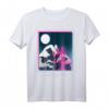 Große Welle von Kanagawa Vaporwave T-Shirt - Japanische Kultur, Retro Musik & Glitch Design für Otaku & Kunstliebhaber