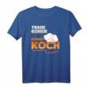 Traue Keinem Dünnen Koch Lustiges Küchen T-Shirt – Perfektes Geschenk für Köche, Väter, Opas & Freunde zu Weihnachten & Geburtstagsfeiern