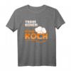 Traue Keinem Dünnen Koch Lustiges Küchen T-Shirt – Perfektes Geschenk für Köche, Väter, Opas & Freunde zu Weihnachten & Geburtstagsfeiern
