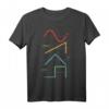 Vintage Analog Synthesizer Techno Waveform - Synth Nerd T-Shirt für DJs, Musikproduzenten & EDM Fans