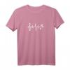 Herzschlag Musik Heartbeat Noten Notenschlüssel Puls T-Shirt – Coole Geschenkidee für Musiker, Musikfans & Festivalliebhaber