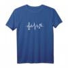 Herzschlag Musik Heartbeat Noten Notenschlüssel Puls T-Shirt – Coole Geschenkidee für Musiker, Musikfans & Festivalliebhaber