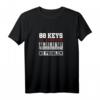 Pianist Klaviertastatur Klaviertaste Musik Klavier T-Shirt – Perfektes Geschenk für Musiker, Liebhaber und Familien zu Geburtstagen, Weihnachten & besonderen Anlässen