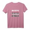 Pianist Klaviertastatur Klaviertaste Musik Klavier T-Shirt – Perfektes Geschenk für Musiker, Liebhaber und Familien zu Geburtstagen, Weihnachten & besonderen Anlässen