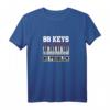 Pianist Klaviertastatur Klaviertaste Musik Klavier T-Shirt – Perfektes Geschenk für Musiker, Liebhaber und Familien zu Geburtstagen, Weihnachten & besonderen Anlässen