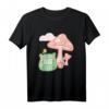 Kawaii Frog Strawberry Milk Pink Mushroom Anime Cottagecore T-Shirt – Niedliches Japanisches Design für Fans von Boba, Ramen & Cosplay