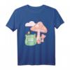 Kawaii Frog Strawberry Milk Pink Mushroom Anime Cottagecore T-Shirt – Niedliches Japanisches Design für Fans von Boba, Ramen & Cosplay