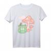 Kawaii Frog Strawberry Milk Pink Mushroom Anime Cottagecore T-Shirt – Niedliches Japanisches Design für Fans von Boba, Ramen & Cosplay