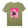 Anime Girl Cosplay T-Shirt mit Vaporwave Manga Design – Kawaii, Hentai, Goth & Pastel Fans Geschenk für Japanisch-Lerner & Anime Enthusiasten