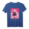 Anime Girl Cosplay T-Shirt mit Vaporwave Manga Design – Kawaii, Hentai, Goth & Pastel Fans Geschenk für Japanisch-Lerner & Anime Enthusiasten
